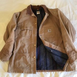 Flannel Lined Carhartt Work Jacket